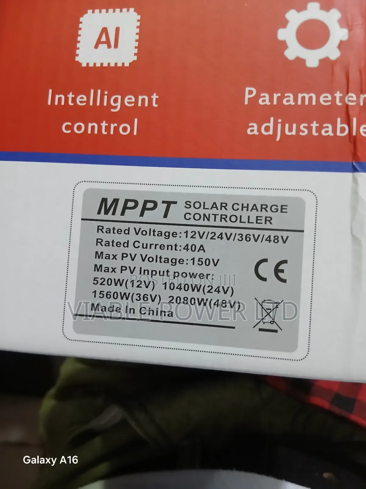 40amps SMS Charge Controller Very Effective and Reliable