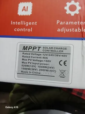 40amps SMS Charge Controller Very Effective and Reliable