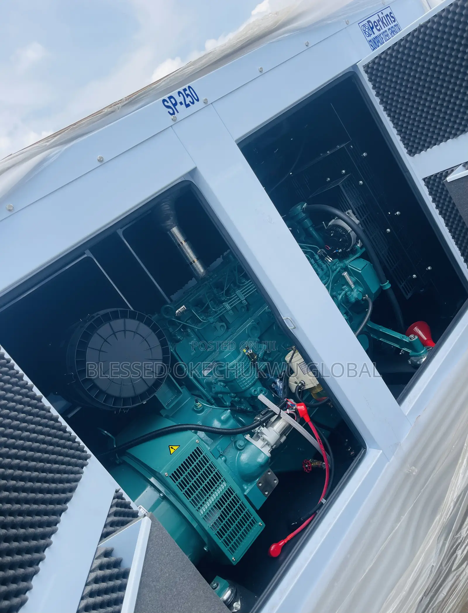 250kva Perkins Soundproof Generator England