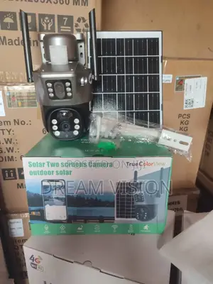 8mp Dual Lens Solar-Powered CCTV Camera 4g