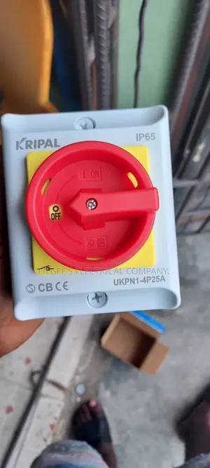 Original Kripal 25 Amps 4 Pole Isolator Switch.