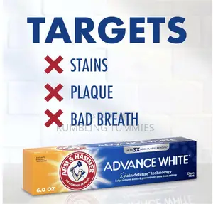 Arm Hammer Advance White Toothpaste, Clean Mint, 6 Ounces