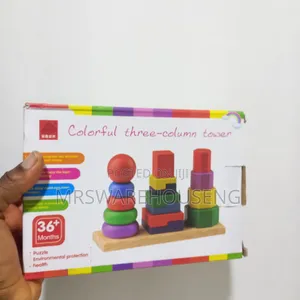 Colorful Three-Column Tower 36±