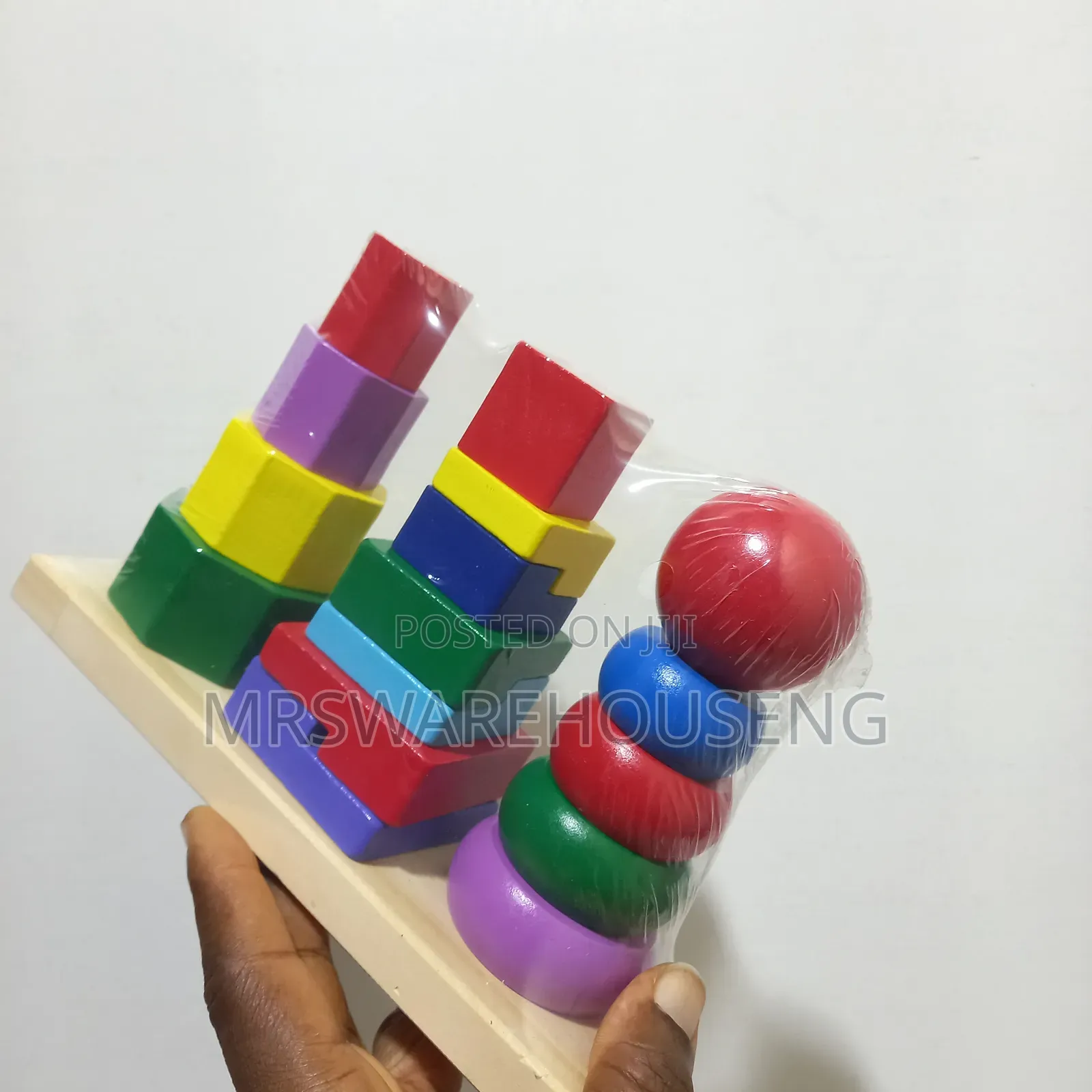 Colorful Three-Column Tower 36±