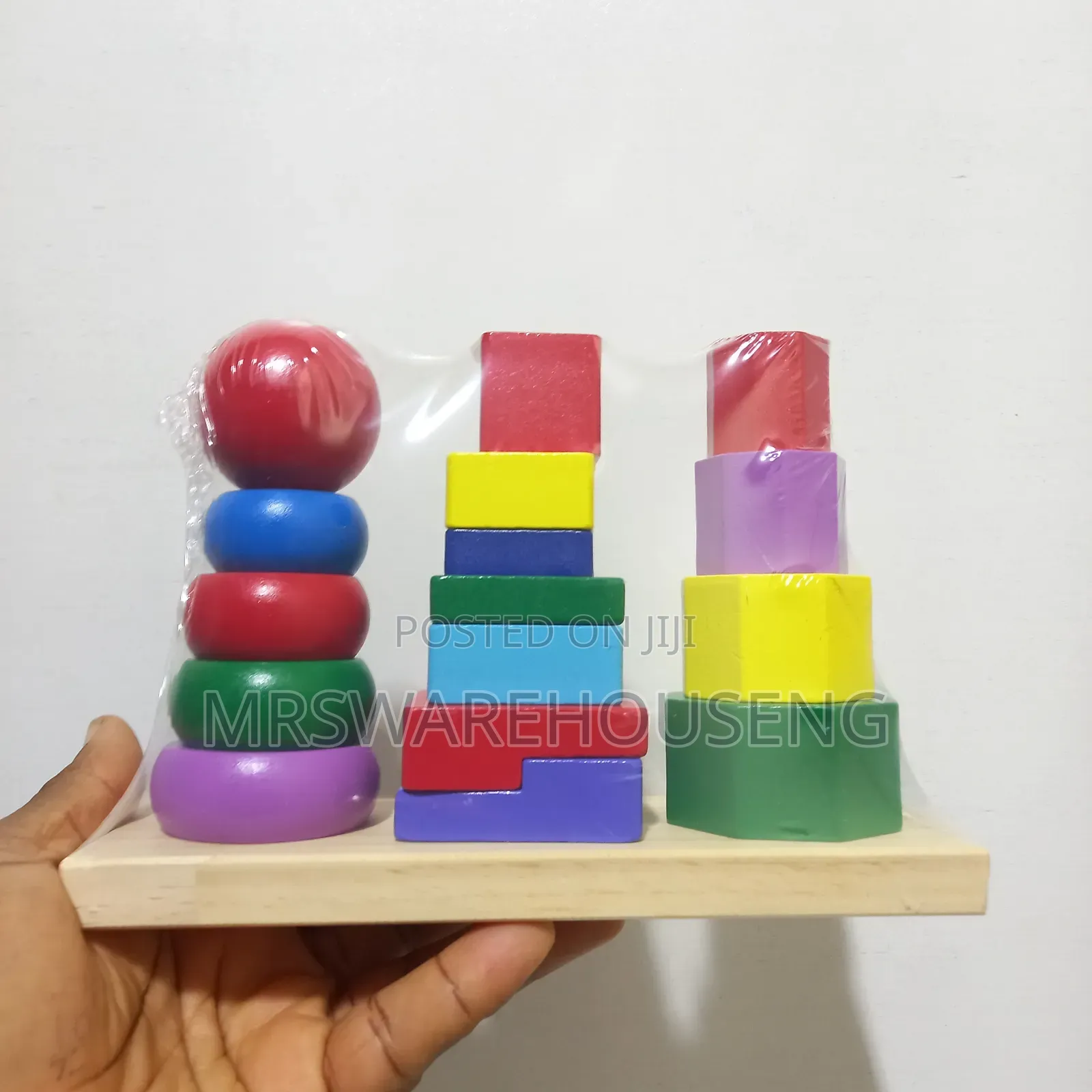 Colorful Three-Column Tower 36±