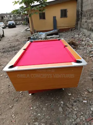 Photo - Nigerian Made Quality Pool Table