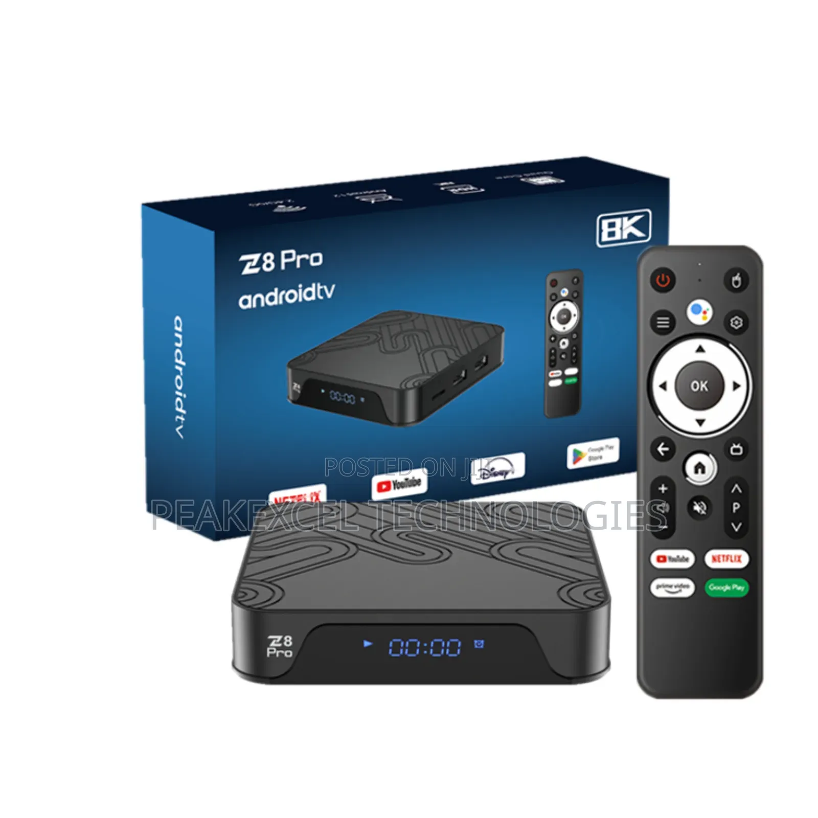 Smart Android Tv Box Z8 Pro Android 12.0