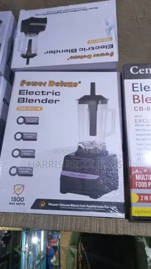 Power Deluxe Electric Blender - PDW-8231-W