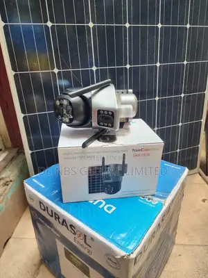 PTZ 4g Dual Lens Solar CCTV Camera System