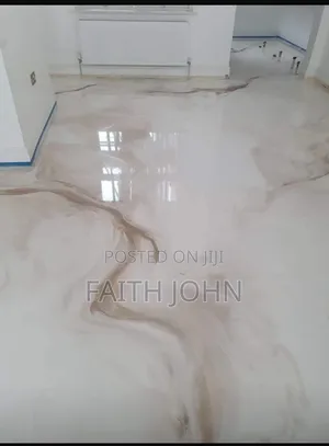 High Standard Reflector Metallic Epoxy Flooring