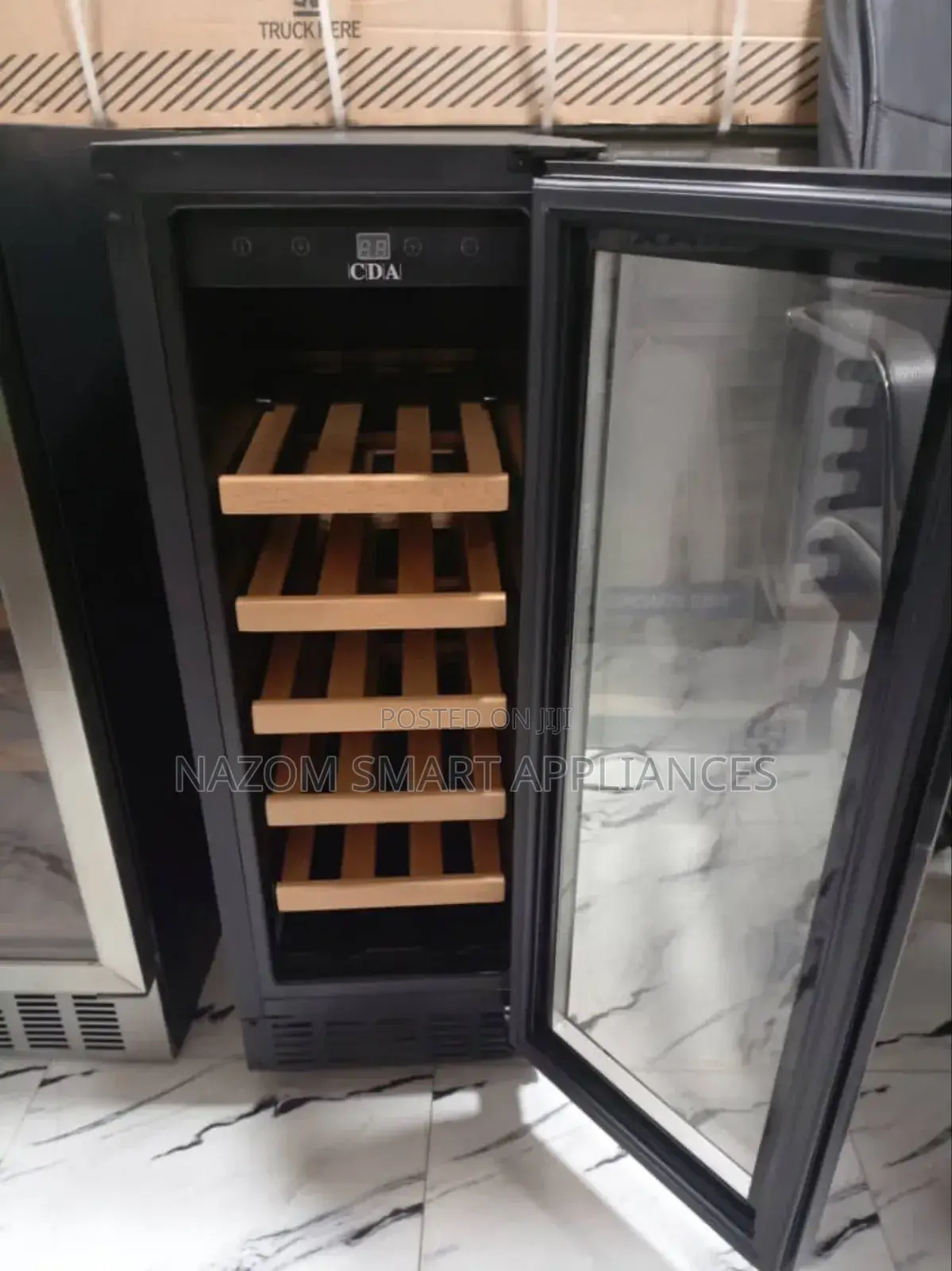 Medium Sized Wooden Wine Chiller