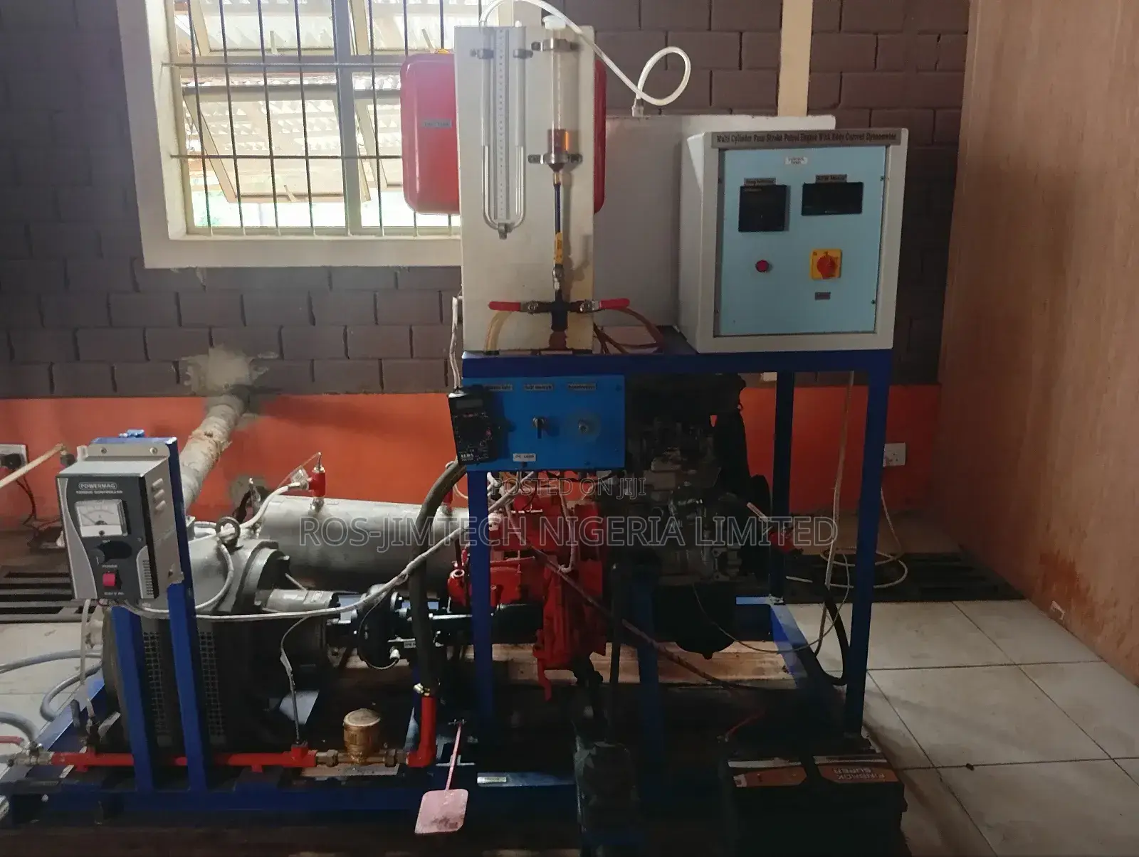 Four Stroke Engine Test Rig With Eddy Current Dynamometer