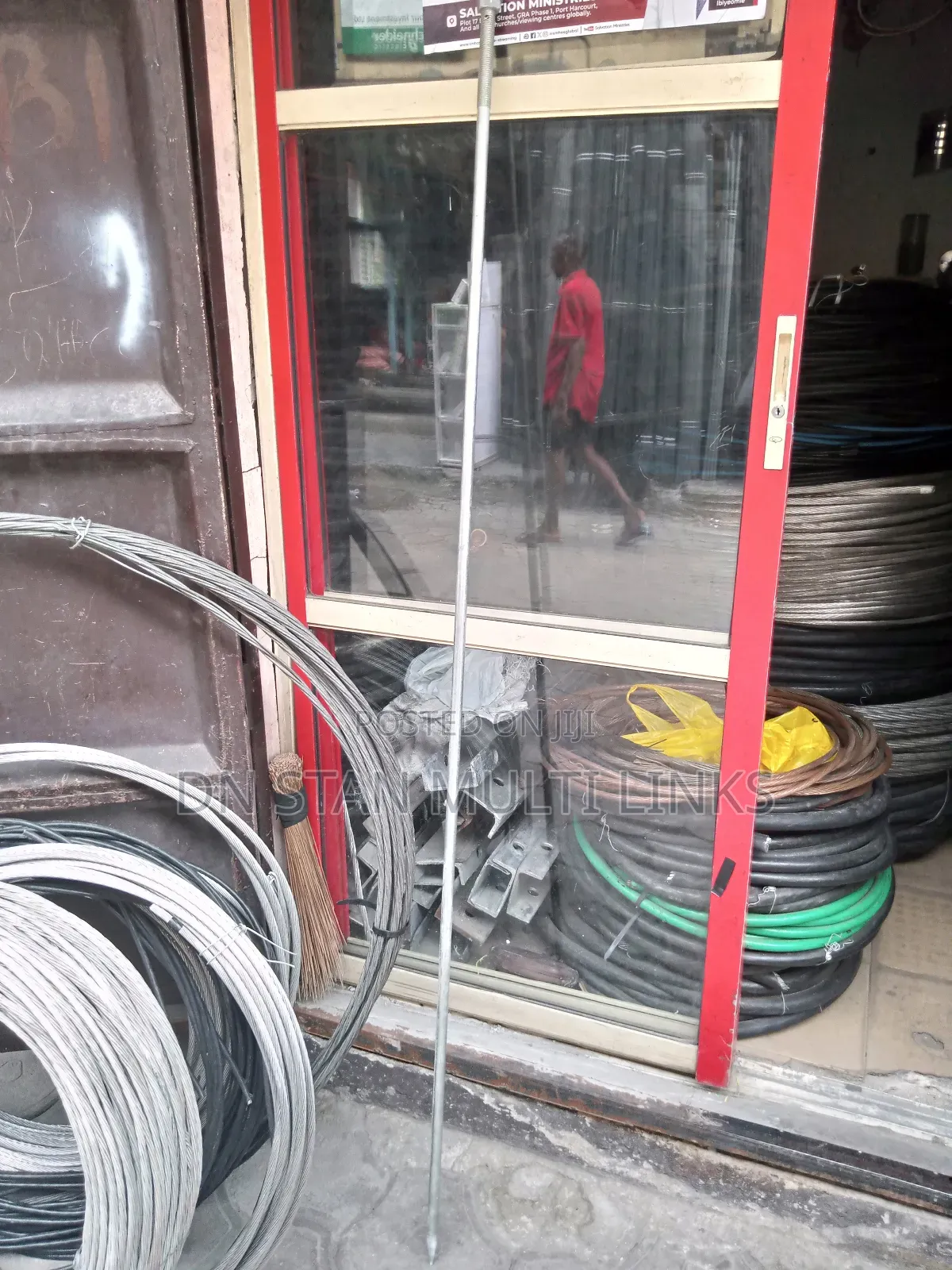 6ft Galvanized Earthrod
