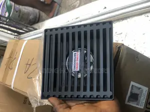 15 by 15 Matte Black 3 Inches Floor Drain