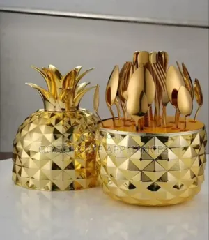 Unique Gold 24pcs Stainless Tableware