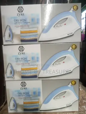 Zyre Dry Iron With Teflon Sole Plate