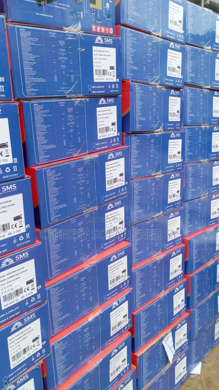 SMS Inverter Off Grid Hybrid 6.2kva 48v