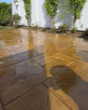 Lekki Stamped Concrete Design