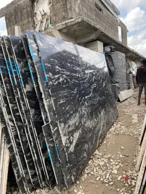 Black Merchant Slabs Tiles