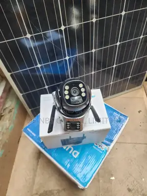 PTZ 4g Sim Card Auto Tracking Solar Alert CCTV Camera 360°