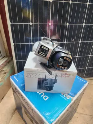 PTZ 4g Sim Card Auto Tracking Solar Alert CCTV Camera 360°