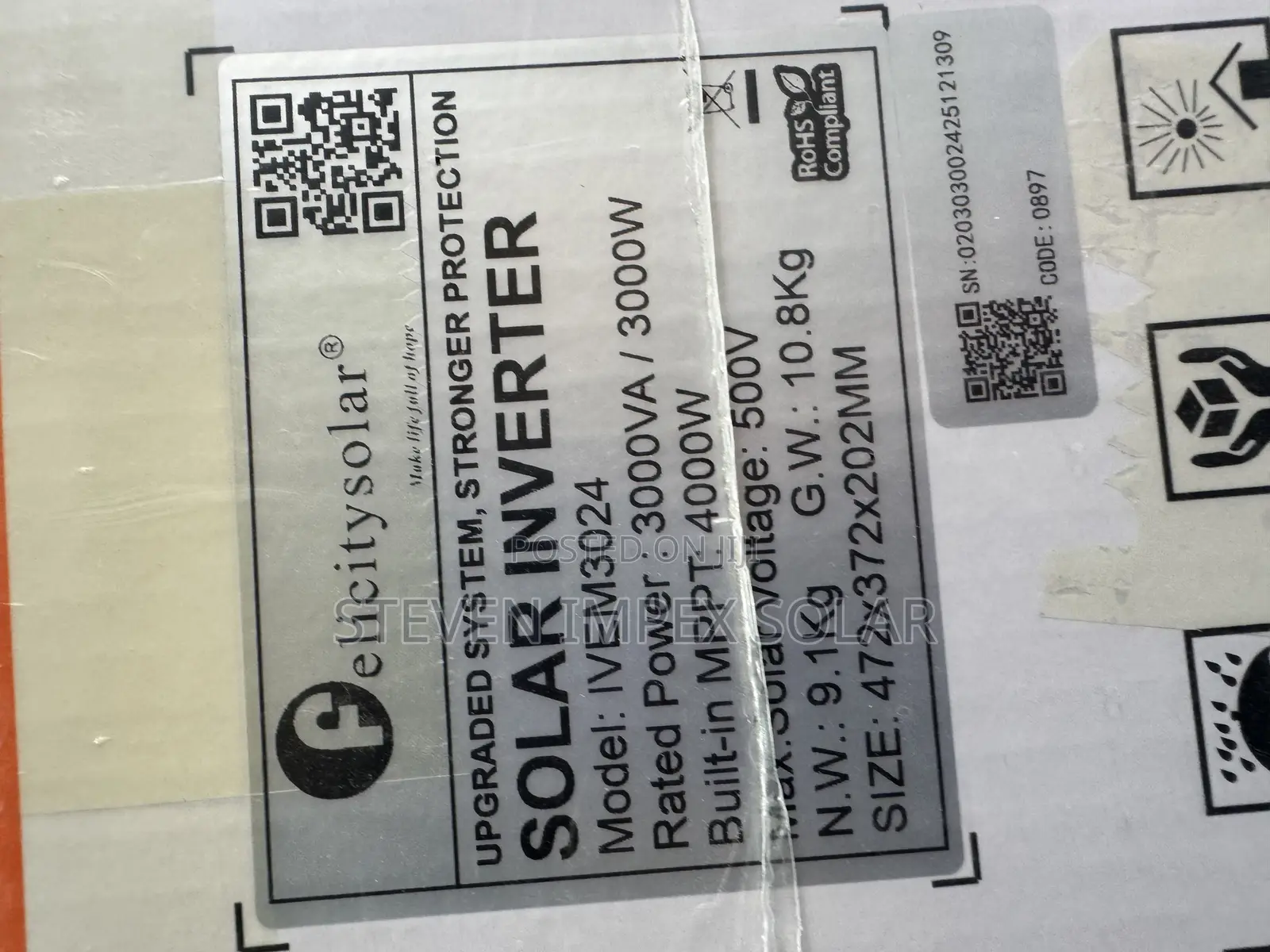 Felicity Solar Inverter 3024v Ivem