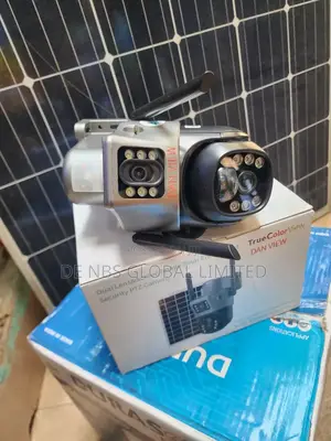 PTZ 4g Dual Lens Solar CCTV Alert Camera