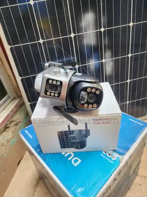 PTZ 4g Dual Lens Solar CCTV Alert Camera
