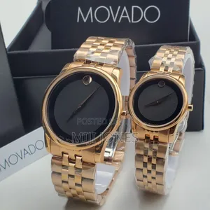 "Movado Inspired His Hers Chain Watch