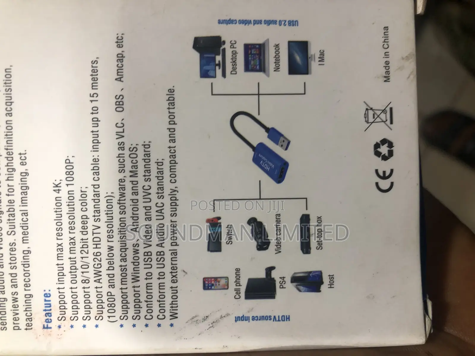 HDTV Hdmi Video Capture Card