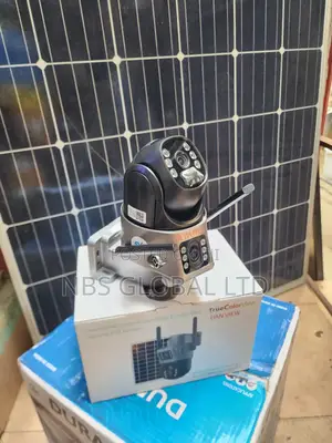 PTZ 4g Sim Card Auto Tracking Solar Alert CCTV Camera 360°