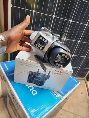 PTZ 4g Sim Card Auto Tracking Solar Alert CCTV Camera 360°
