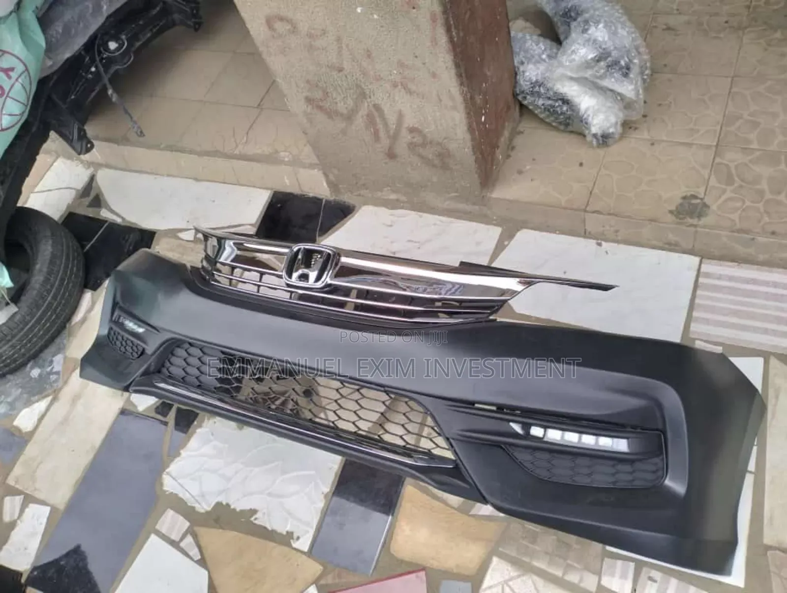 Complete Front Bumper Honda Accord 2016
