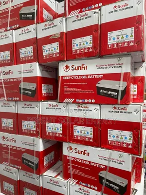 Sunfit Solar Tubular Battery 65ah 12v