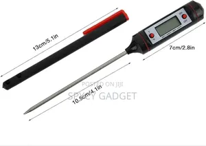 Digital Thermometer With Stainless Steel Sensor Probe