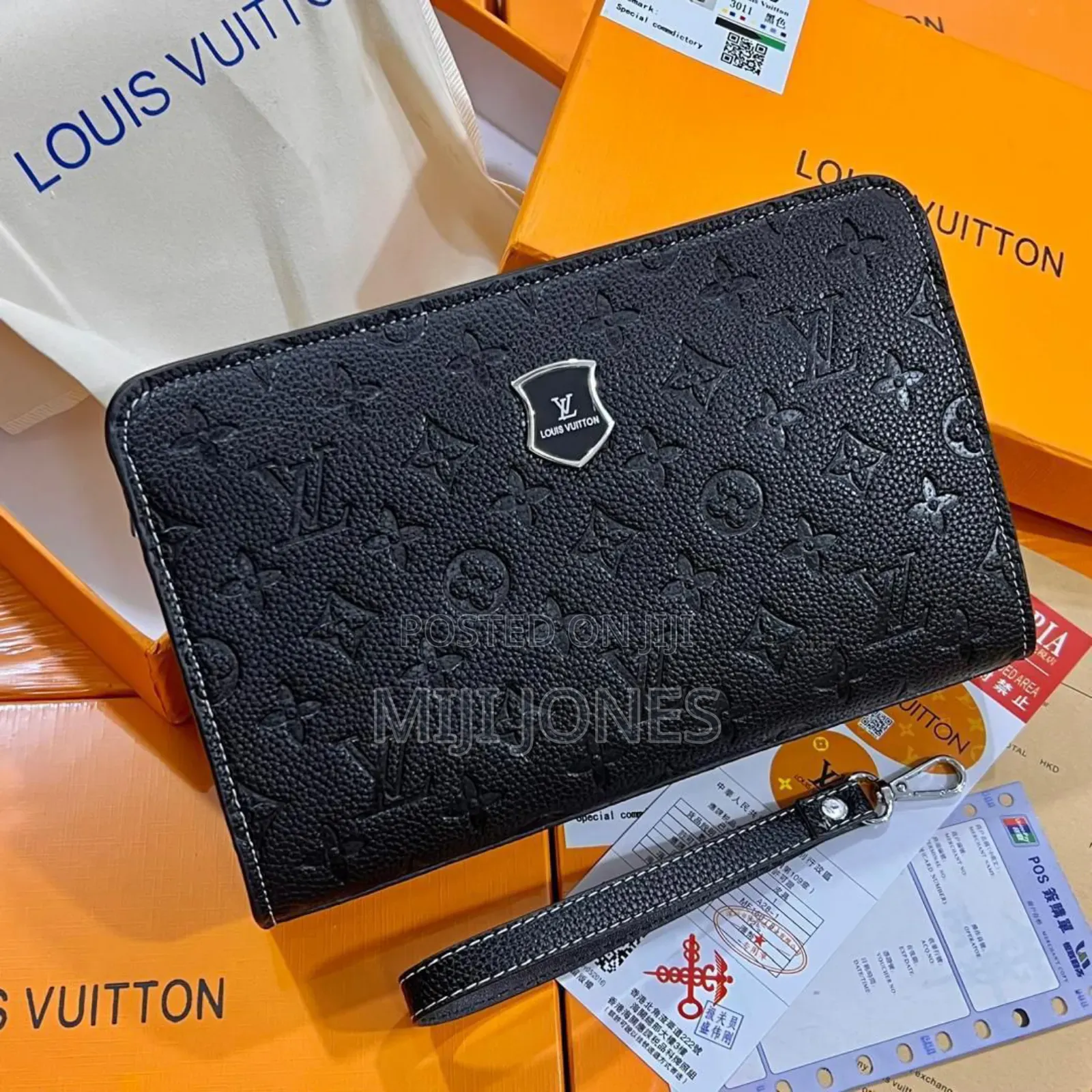 *Mens Luxury Purse With Coded Lock