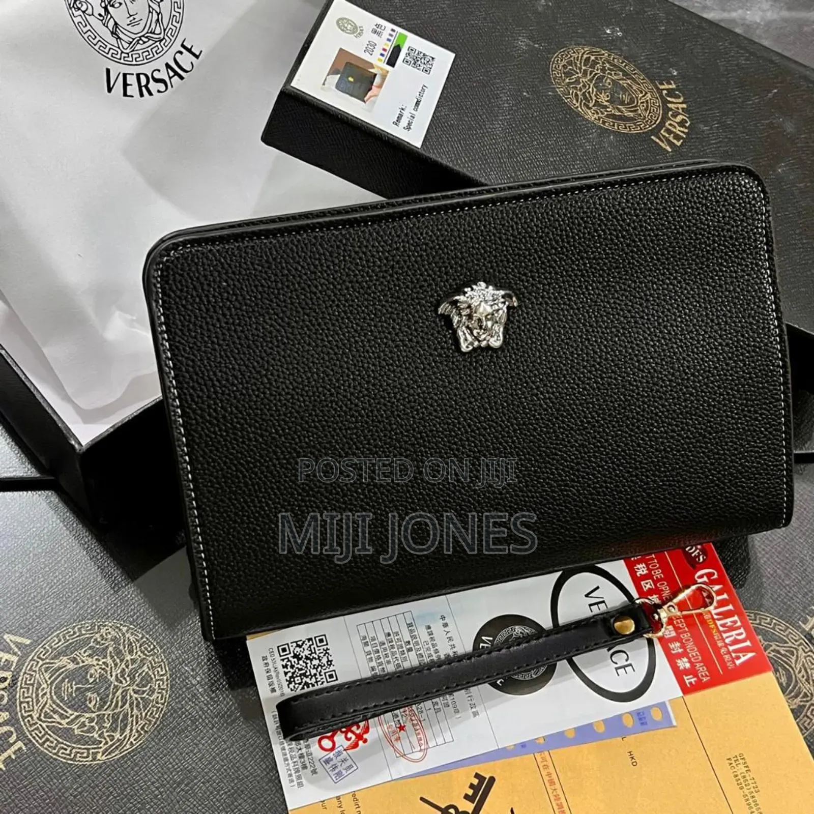 *Mens Luxury Purse With Coded Lock