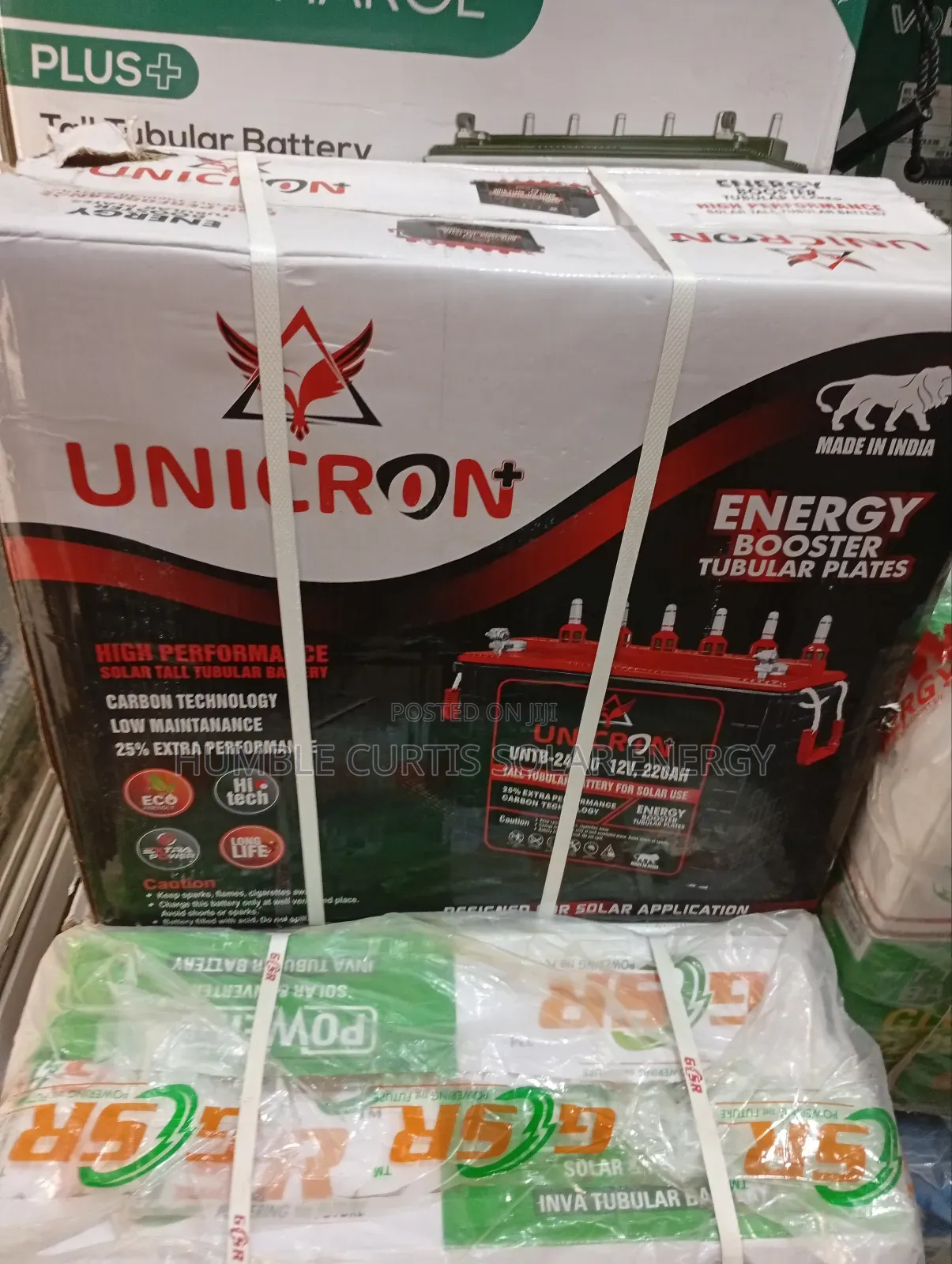 Unicron Tubular Battery