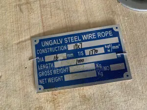 16mm Non-Rotating/Crane Steel Wire Rope