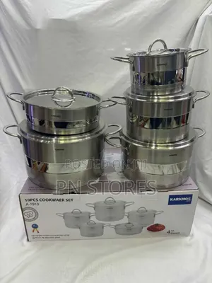 10pcs Quality Korkmaz Turkey Stainless Cooking Pot
