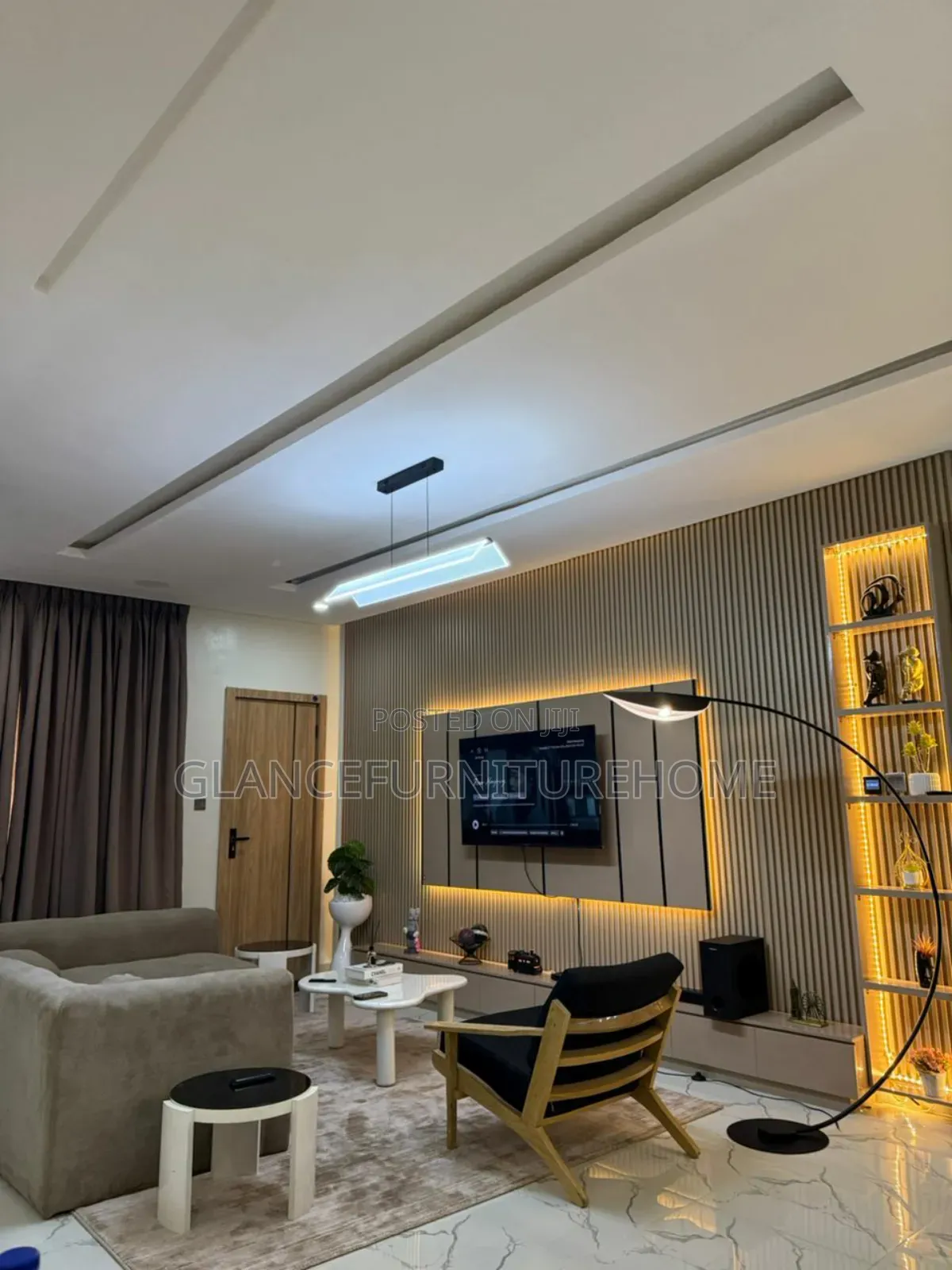 Stunning Tv Wall Unit Console