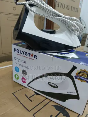 Polystar Electric Dry Iron (Iron Like A Pro At Home)