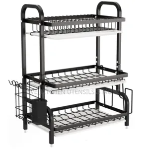 3 Layer Metal Dish Rack