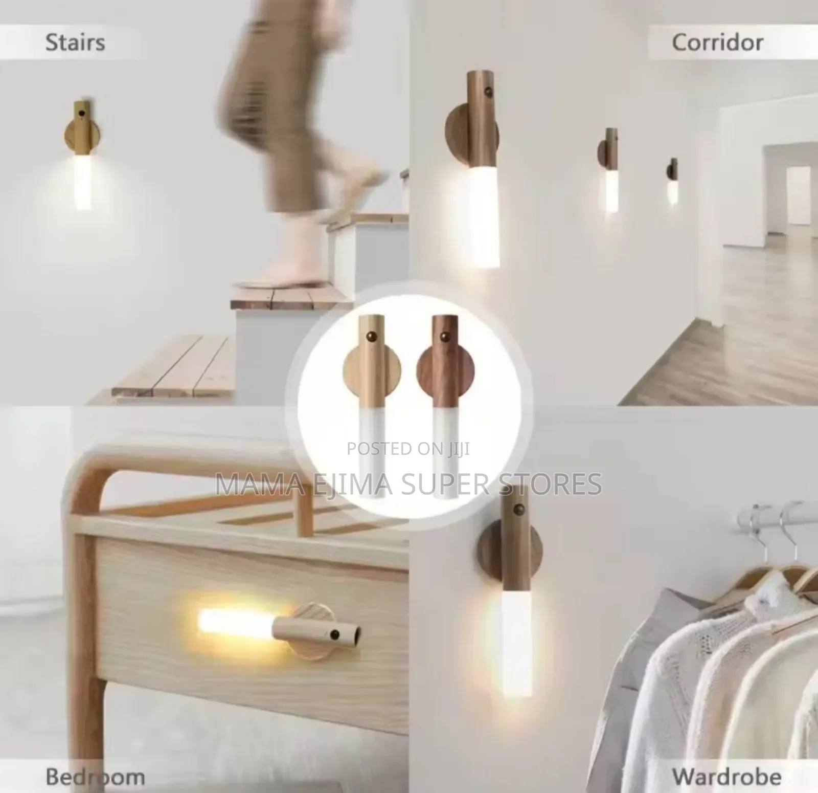 Led Night Light Motion Sensor Usb Charging Hallway Lighting