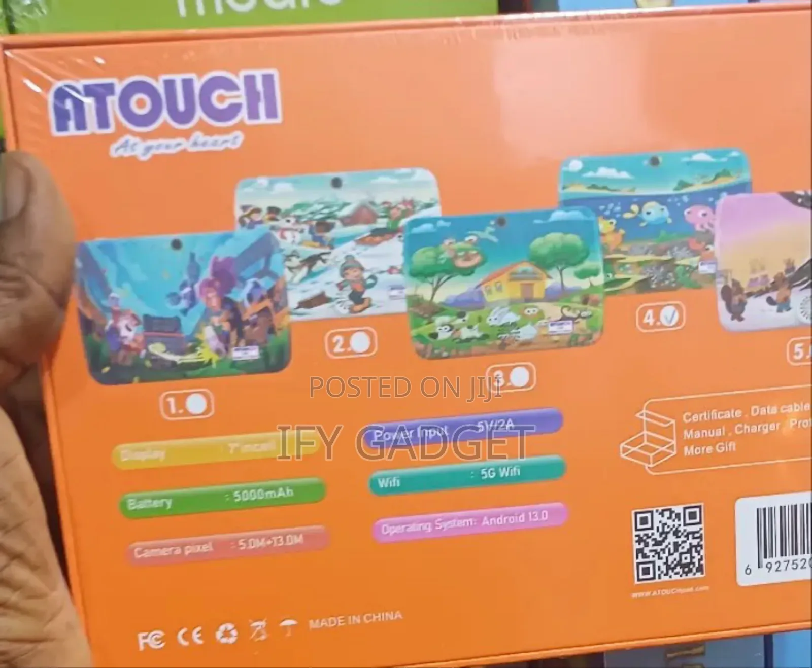 New Atouch A37 256 GB Pink