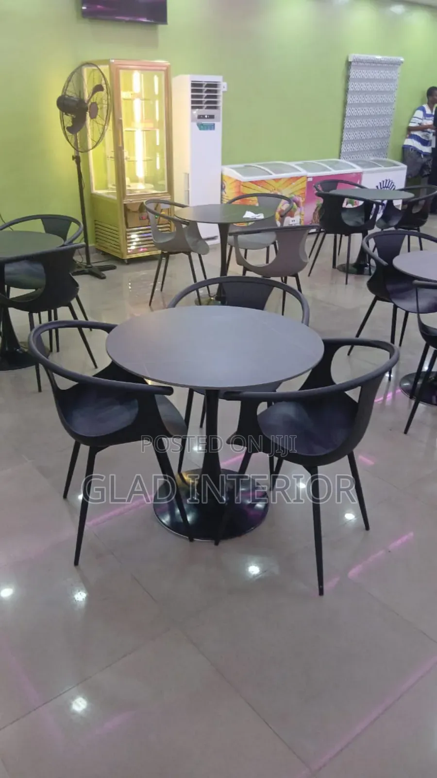 Restaurants Set Chairs and Table
