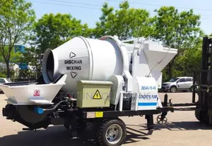 Concrete Mixer and Pump