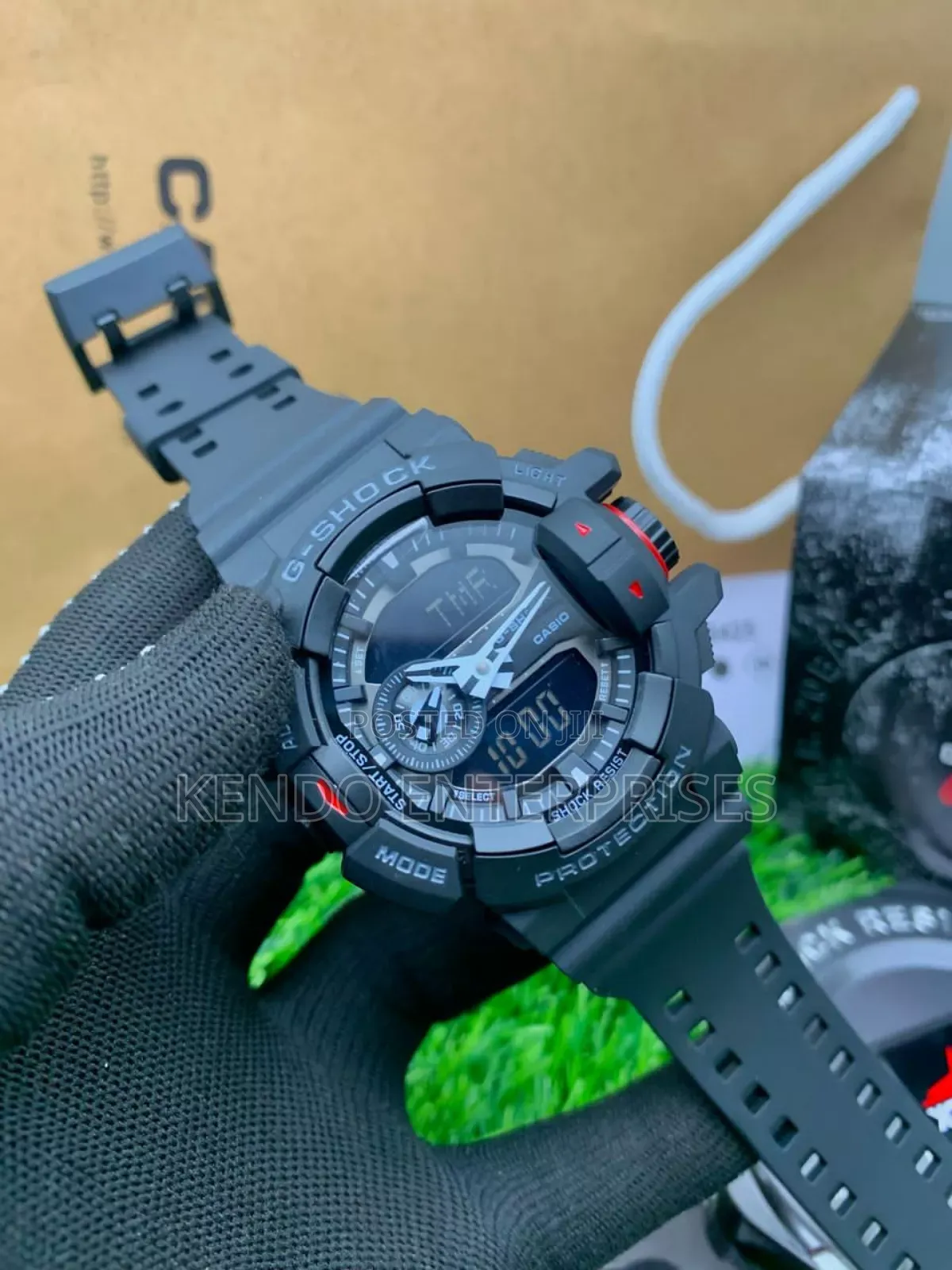 Black G Shock Rubber Full Package
