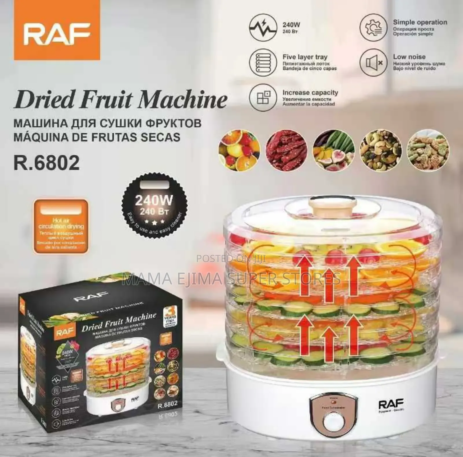Raf Dehydrating Machine 5layers