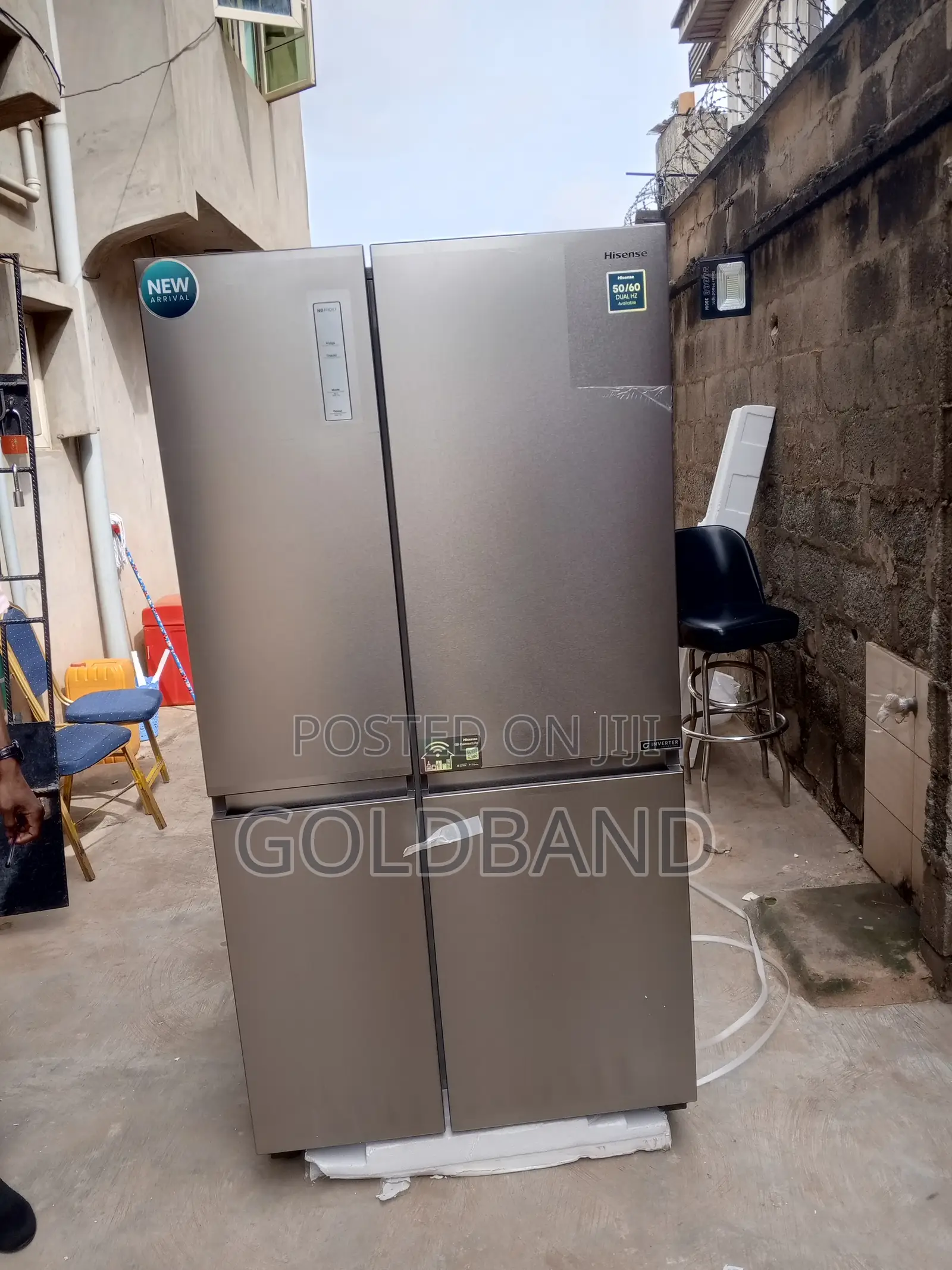 Hisense 634l Side by Side Refrigerator Rs-87ws